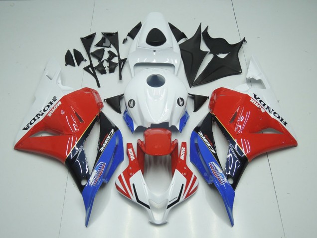 Best 2009-2012 White Motul Red Blue Honda CBR600RR Bike Fairings Canada
