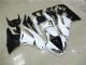 Best 2009-2012 White Kawasaki ZX6R Motorcyle Fairings Canada
