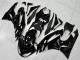 Best 2009-2012 Black White Ninja Kawasaki ZX6R Replacement Fairings Canada Best 2009-2012 Black White Ninja Kawasaki ZX6R Replacement Fairings Canada
