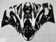 Best 2009-2012 Black White Ninja Kawasaki ZX6R Replacement Fairings Canada Best 2009-2012 Black White Ninja Kawasaki ZX6R Replacement Fairings Canada