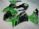 Best 2009-2012 Black Green Kawasaki ZX6R Motorcycle Fairing Canada Best 2009-2012 Black Green Kawasaki ZX6R Motorcycle Fairing Canada