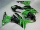 Best 2009-2012 Black Green Kawasaki ZX6R Motorcycle Fairing Canada Best 2009-2012 Black Green Kawasaki ZX6R Motorcycle Fairing Canada