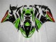 Best 2009-2012 Green Black Red Kawasaki ZX6R Bike Fairing Canada Best 2009-2012 Green Black Red Kawasaki ZX6R Bike Fairing Canada