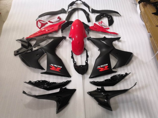 Best 2009-2016 Glossy Matte Black Suzuki GSXR1000 Motorcycle Fairings Kit Canada