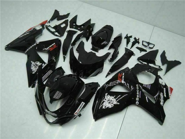 Best 2009-2016 Black Suzuki GSXR1000 Motorcylce Fairings Canada