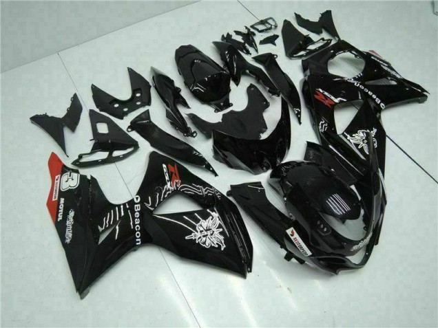 Best 2009-2016 Black Suzuki GSXR1000 Motorcylce Fairings Canada