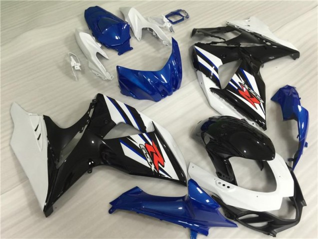 Best 2009-2016 White Blue Black Suzuki GSXR1000 Motorbike Fairings Canada