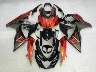 Best 2009-2016 Suzuki GSXR 1000 Motorcycle Fairings MF1842 - Brown Black Canada