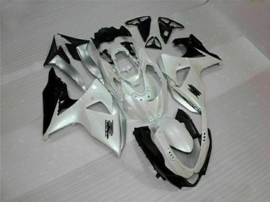 Best 2009-2016 White Black Suzuki GSXR1000 Replacement Motorcycle Fairings Canada