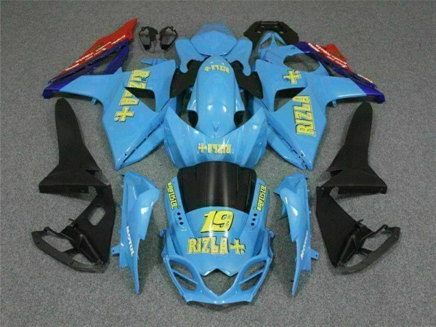 Best 2009-2016 Blue Suzuki GSXR1000 Motorbike Fairing Kits Canada
