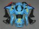 Best 2009-2016 Blue Suzuki GSXR1000 Motorbike Fairing Kits Canada