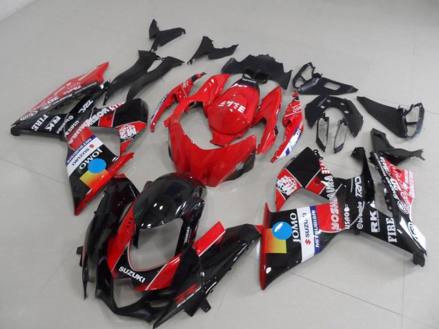 Best 2009-2016 Red Jomo Suzuki GSXR 1000 K9 Replacement Motorcycle Fairings Canada
