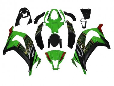 Best 2011-2015 Green Black Kawasaki ZX10R Bike Fairing Canada