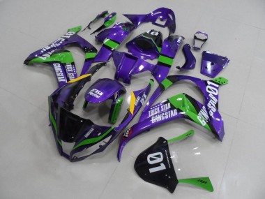 Best 2011-2015 Purple Eva Kawasaki ZX10R Motor Fairings Canada