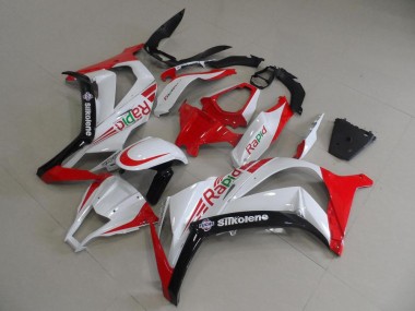 Best 2011-2015 Red and White Rapid Kawasaki ZX10R Motorcylce Fairings Canada