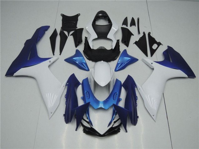 Best 2011-2021 White Blue Suzuki GSXR 600/750 Replacement Fairings Canada Best 2011-2021 White Blue Suzuki GSXR 600/750 Replacement Fairings Canada
