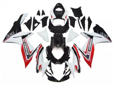Best 2011-2021 White Red Black Suzuki GSXR 600/750 Motorcycle Fairing Kit Canada