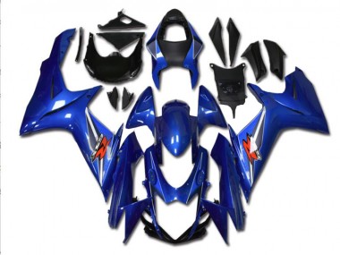 Best 2011-2021 Blue Suzuki GSXR 600/750 Motorcycle Fairings Kit Canada