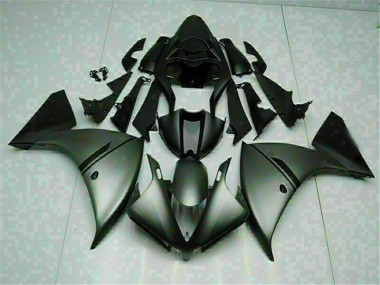 Best 2012-2014 Grey Black Yamaha YZF R1 Moto Fairings Canada