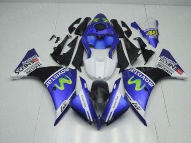 Best 2012-2014 Blue White Black Yamaha YZF R1 Motorcycle Replacement Fairings Canada