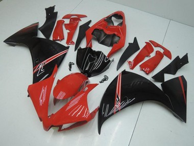 Best 2012-2014 Red Black Yamaha YZF R1 Replacement Motorcycle Fairings Canada