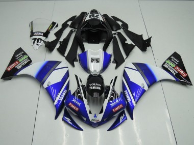 Best 2012-2014 Blue Black Sterilgarda Yamaha YZF R1 Motorcycle Fairing Kit Canada