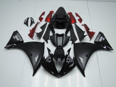 Best 2012-2014 Matte Black Yamaha YZF R1 Motorbike Fairing Canada