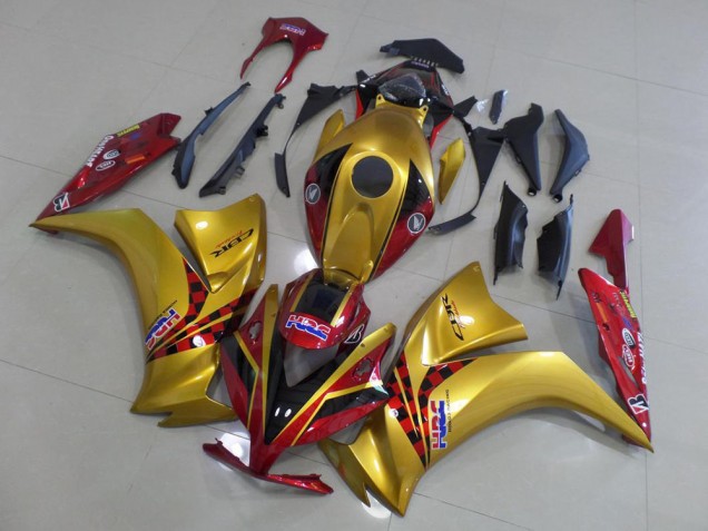 Best 2012-2016 Gold and Dark Red Honda CBR1000RR Motor Fairings Canada Best 2012-2016 Gold and Dark Red Honda CBR1000RR Motor Fairings Canada