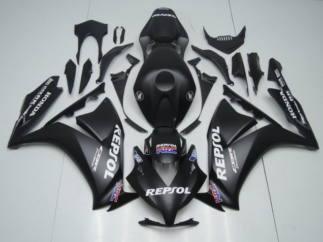 Best 2012-2016 Matte Black Repsol Honda CBR1000RR Bike Fairing Kit Canada