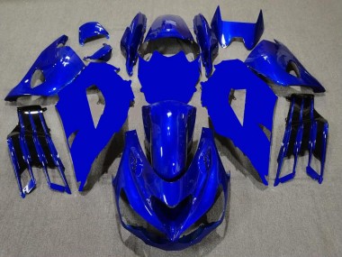 Best 2012-2021 Blue Black Kawasaki ZX14R ZZR1400 Motor Fairings Canada