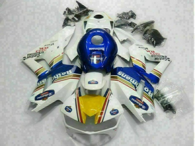 Best 2013-2021 White Blue Honda CBR600RR Motorbike Fairings Canada Best 2013-2021 White Blue Honda CBR600RR Motorbike Fairings Canada