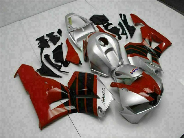 Best 2013-2021 Red Silver Honda CBR600RR Motorcycle Fairing Kits Canada Best 2013-2021 Red Silver Honda CBR600RR Motorcycle Fairing Kits Canada