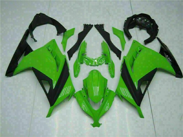 Best 2013-2016 Green Kawasaki EX300 Bike Fairing Kit Canada Best 2013-2016 Green Kawasaki EX300 Bike Fairing Kit Canada