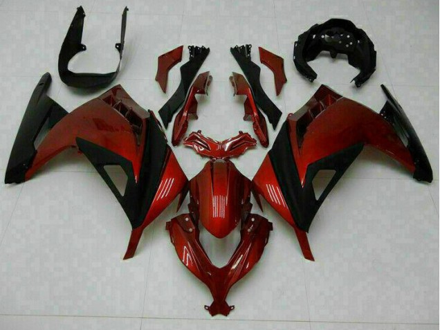 Best 2013-2016 Red Kawasaki EX300 Motorbike Fairing Kits Canada Best 2013-2016 Red Kawasaki EX300 Motorbike Fairing Kits Canada
