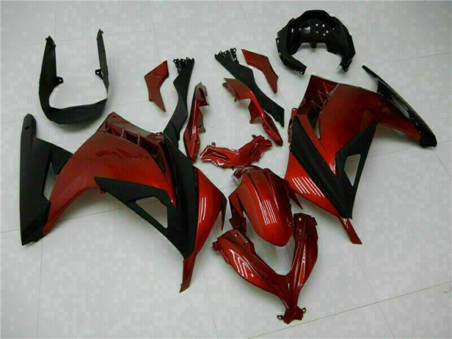 Best 2013-2016 Red Kawasaki EX300 Motorbike Fairing Kits Canada Best 2013-2016 Red Kawasaki EX300 Motorbike Fairing Kits Canada