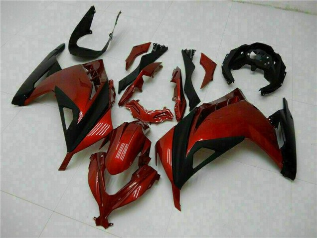 Best 2013-2016 Red Kawasaki EX300 Motorbike Fairing Kits Canada Best 2013-2016 Red Kawasaki EX300 Motorbike Fairing Kits Canada