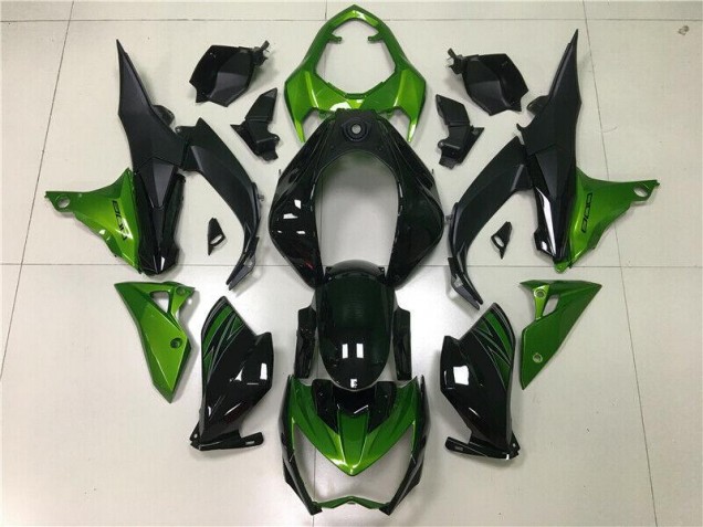 Best 2013-2016 Green Black Kawasaki Z800 Motorbike Fairing Kits Canada Best 2013-2016 Green Black Kawasaki Z800 Motorbike Fairing Kits Canada