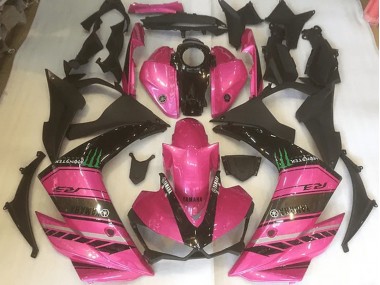 Best 2015-2022 Pink and Black Yamaha YZF R3 Replacement Fairings Canada