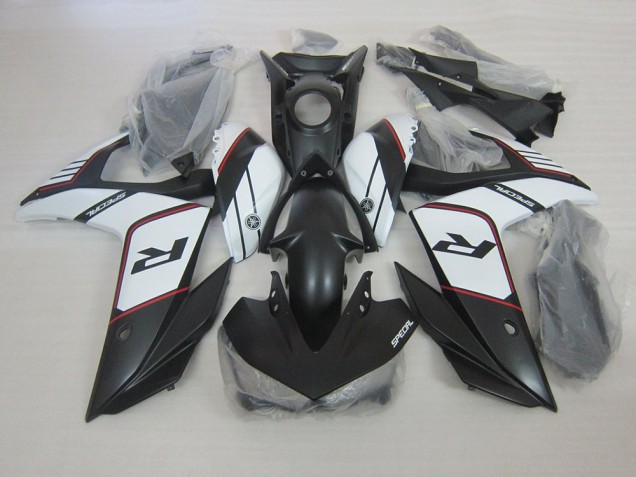 Best 2015-2022 Black White Yamaha YZF R3 Motor Fairings Canada Best 2015-2022 Black White Yamaha YZF R3 Motor Fairings Canada
