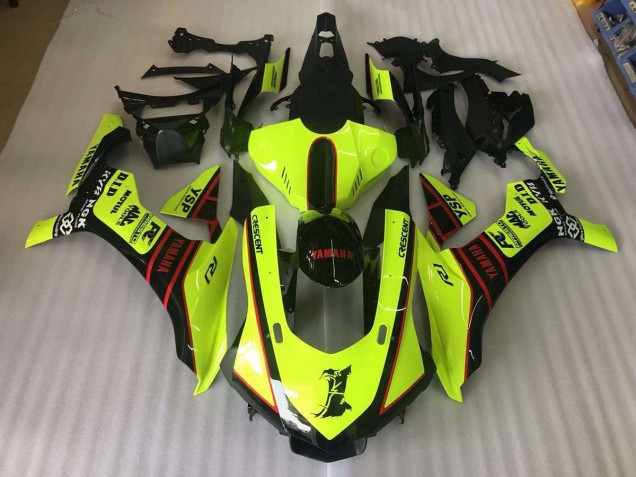 Best 2015-2019 Yellow Dragon Decals Yamaha YZF R1 Replacement Motorcycle Fairings Canada