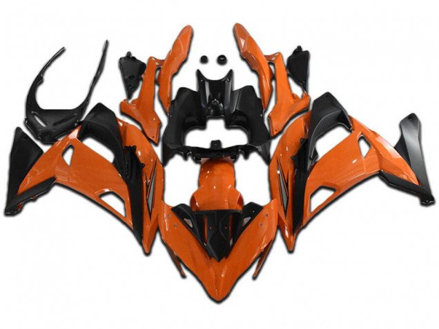 Best 2017-2019 Orange Black Kawasaki EX650 Motorcycle Bodywork Canada