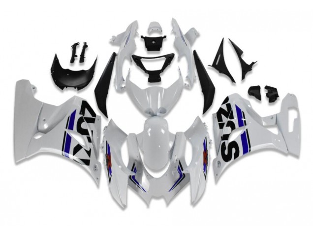 Best 2017-2021 White Blue Suzuki GSXR 1000 Motorcycle Fairings Canada Best 2017-2021 White Blue Suzuki GSXR 1000 Motorcycle Fairings Canada