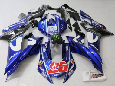 Best 2017-2021 Movistar Yamaha YZF R6 Motorcylce Fairings Canada