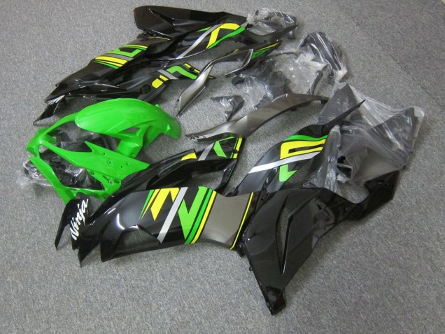 Best 2019-2023 Green Kawasaki ZX6R Motorcyle Fairings Canada