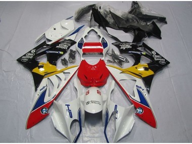 Best 2009-2014 Red White Yellow BMW S1000RR Motorcycle Fairings Kits Canada