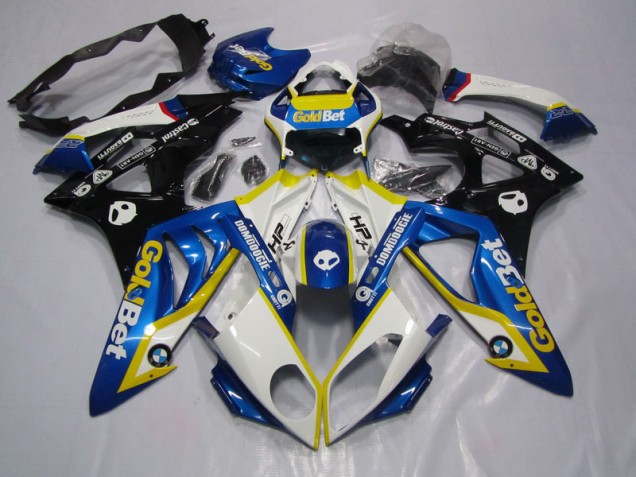 Best 2009-2014 Blue White GoldBet BMW S1000RR Motorcycle Replacement Fairings Canada Best 2009-2014 Blue White GoldBet BMW S1000RR Motorcycle Replacement Fairings Canada