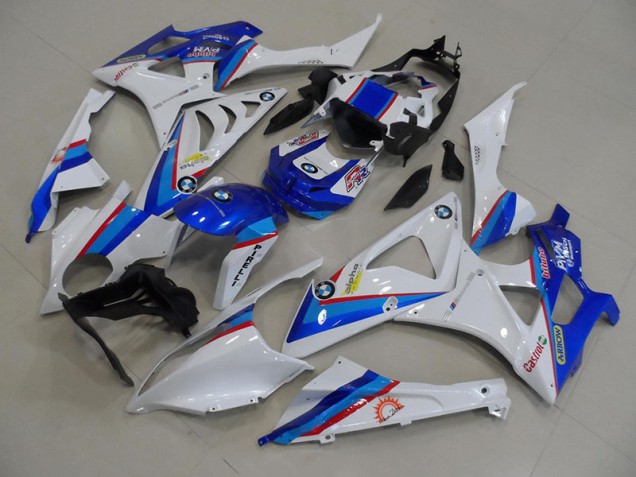 Best 2009-2014 Blue White BMW S1000RR Motorcycle Fairing Kit Canada Best 2009-2014 Blue White BMW S1000RR Motorcycle Fairing Kit Canada