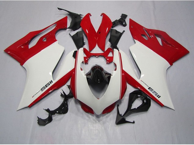Best 2011-2014 White Red Ducati 1199 Bike Fairings Canada Best 2011-2014 White Red Ducati 1199 Bike Fairings Canada