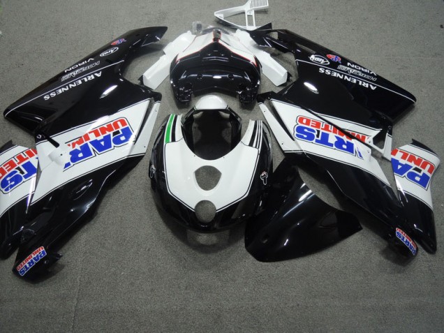 Best 2003-2004 Black White Ducati 749 Motorcyle Fairings Canada