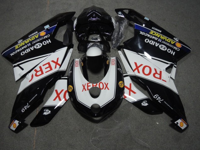 Best 2005-2006 Black White Xerox Ducati 749 Motorcycle Replacement Fairings Canada
